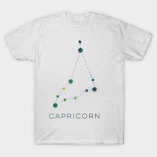 CAPRICORN STAR CONSTELLATION ZODIAC SIGN T-Shirt